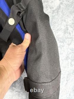 Büse Touring Motorcycle Jacket Black Blue Gray CE Armor M