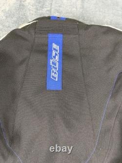 Büse Touring Motorcycle Jacket Black Blue Gray CE Armor M