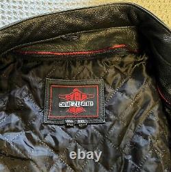 Cathie'z Leathers Motorcycle Biker Lined Supple Thick Jacket EUC 8XLT PLEASE Rd