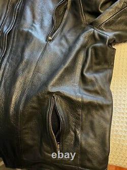 Cathie'z Leathers Motorcycle Biker Lined Supple Thick Jacket EUC 8XLT PLEASE Rd