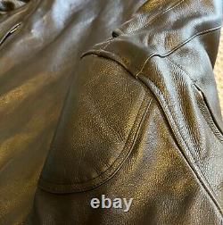 Cathie'z Leathers Motorcycle Biker Lined Supple Thick Jacket EUC 8XLT PLEASE Rd