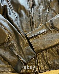 Cathie'z Leathers Motorcycle Biker Lined Supple Thick Jacket EUC 8XLT PLEASE Rd