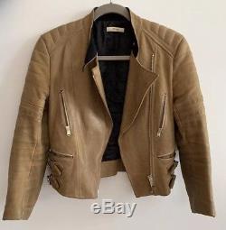 Celine Leather Jacket, Size 40
