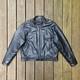 Champlain Leather Racer Motorcycle Jacket Black Size 48 Made In USA $625