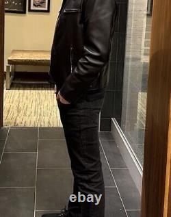 Coach Leather Jacket Men's Size 46 SKU 218774 Great Shape Fits As A Size Small