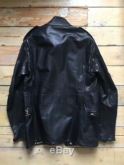Comme Des Garcons JUNYA WATANABE MAN. 2007 Leather Biker Jacket. Size Medium