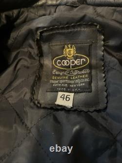 Cooper Leather motorcycle Jacket