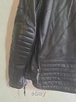 Cortech Boulevard Collective The Marquee Street Leather Motorcycle Jacket XL