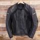 Cortech Latigo 2 Vented Padded Leather Motorcycle Jacket Mens S black Full Zip