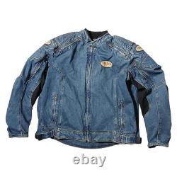 Cortech Rider Blues DSX Motorcycle Armored Jean Denim Jacket Mens Size XXL 48