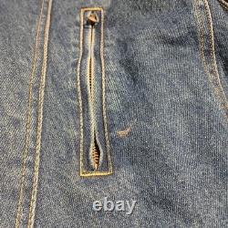 Cortech Rider Blues DSX Motorcycle Armored Jean Denim Jacket Mens Size XXL 48