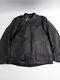 Cortech The Relic Leather Motorcycle Jacket Mens Medium Black Lined Full Zip