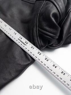 Cortech The Relic Leather Motorcycle Jacket Mens Medium Black Lined Full Zip Cortech The Relic Leather Motorcycle Jacket Mens Medium Black Lined Full Zip