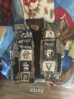 Crust punk jacket