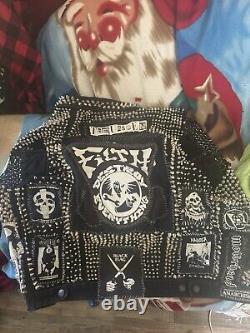 Crust punk jacket