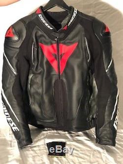 DAINESE Super Speed D1 Perforated Motorcycle Leather Jacket