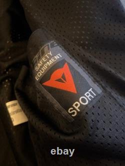 Dainese Ducati Men's Motorcycle Leather Racing Jacket US Large (L), Euro Size 54