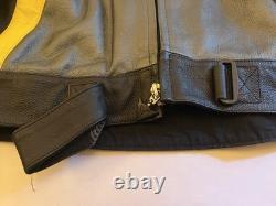 Dainese Ducati Men's Motorcycle Leather Racing Jacket US Large (L), Euro Size 54