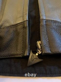 Dainese Ducati Men's Motorcycle Leather Racing Jacket US Large (L), Euro Size 54