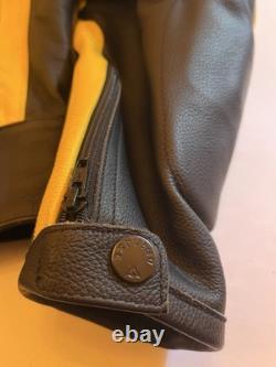 Dainese Ducati Men's Motorcycle Leather Racing Jacket US Large (L), Euro Size 54