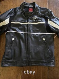 Dainese Ducati perforated leather motorcycle jacket EU Size 56 / US Size 48