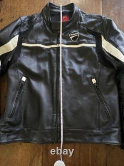 Dainese Ducati perforated leather motorcycle jacket EU Size 56 / US Size 48