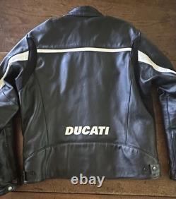 Dainese Ducati perforated leather motorcycle jacket EU Size 56 / US Size 48