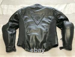 Dainese Leather Motorcycle Jacket EU 54 No Damage Full Armour