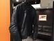 Dainese Leather Motorcycle Jacket Excellent Size Eu 54 Large Black Perforated