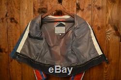 Dainese Limited Vintage Riders Cafe Racer Motorcycle Biker Leather Jacket 36-s