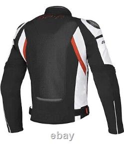 Dainese SUPER SPEED TEX Motorbike Motorcycle Summer Vented Jacket Black Red