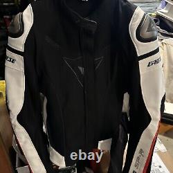 Dainese SUPER SPEED TEX Motorbike Motorcycle Summer Vented Jacket Black Red