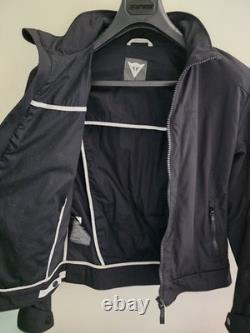Dainese Textile Armored Jacket Size 48 Euro 38 US Black Fully Lined