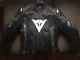 Dainese Veloce Leather Motorcycle Jacket Size 56