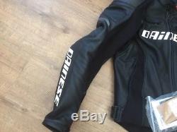 Dainese racing d1 leather motorcycle jacket