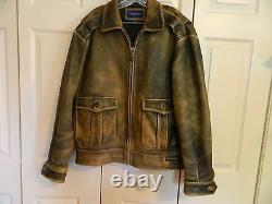 Daniel Cremieux Mens Leather Jacket size M