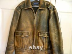 Daniel Cremieux Mens Leather Jacket size M
