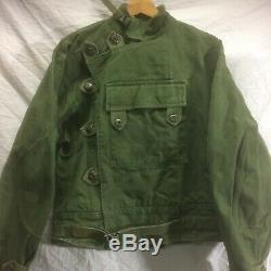 Dead stock 60s Swedish Army Motorcycle jacket Used