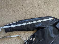 Deck Rider Horsehide leather jacket SZ Medium Black