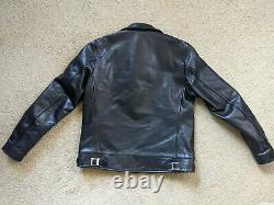 Deck Rider Horsehide leather jacket SZ Medium Black