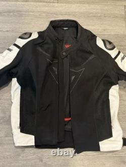 Dianese Super Speed Textile Motorcycle Jacket Size 54 EU with Back Protector
