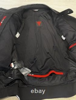 Dianese Super Speed Textile Motorcycle Jacket Size 54 EU with Back Protector