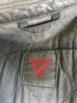 Dianese leather motorcycle jacket size 56