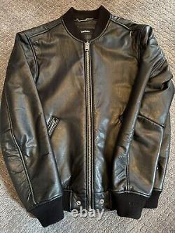 Diesel 100% Sheepskin leather jacket medium