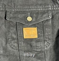 Draggin Jeans Black Denim Jacket Kevlar Lined Men's 3XL Fast Company Motorcycle