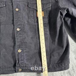 Draggin Jeans Black Denim Jacket Kevlar Lined Men's 3XL Fast Company Motorcycle