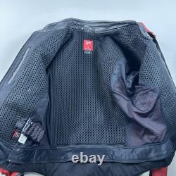 Ducati Corse Motorcycle Motorbike Rider's Racing Leather Jacket Cowhide jacket L