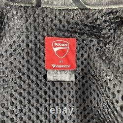 Ducati Corse Motorcycle Motorbike Rider's Racing Leather Jacket Cowhide jacket L