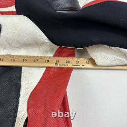 Ducati Corse Motorcycle Motorbike Rider's Racing Leather Jacket Cowhide jacket L