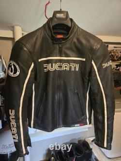 Ducati leather motorcycle jacket